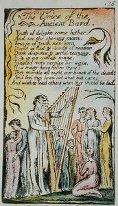 La Voix du Barde Ancien, illustration des Chants d